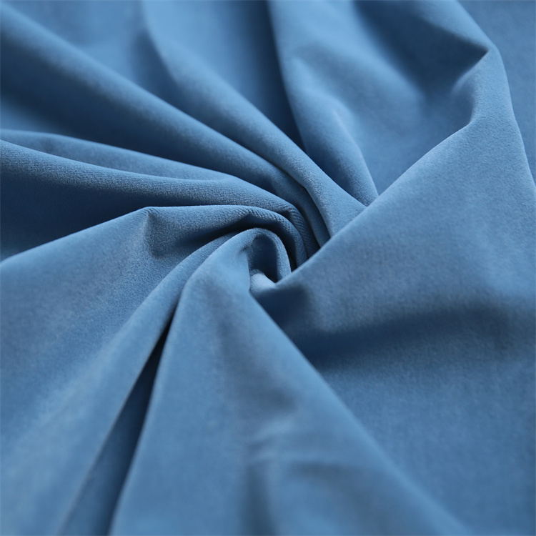 100% polyester fløjl stof guld trykt til sofa