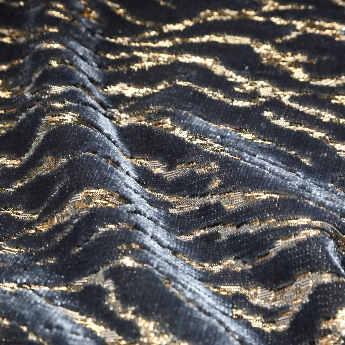 JBL Jacquard Velvet Customization Tigermønster Cut-Pile Stof Luksus hjemmetekstil til sofa